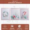 imageMaison d Hermine Kitchen Towel 100 Cotton Quick Dry Cleaning Dishtowel for Gifts Dining Home Wedding Banquet Buffet Kalahari  ThanksgivingChristmas Set of 305  Morzine