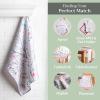 imageMaison d Hermine Kitchen Towel 100 Cotton Quick Dry Cleaning Dishtowel for Gifts Dining Home Wedding Banquet Buffet Kalahari  ThanksgivingChristmas Set of 303  Fairy Christmas