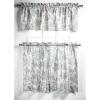imageMaison d Hermine Cedrat 100 Cotton Set of 3 Kitchen Rod Pocket Window Curtain for Cafe  Kitchen  Bedroom  Home 2 Tiers 28quotX36quot and 1 Valance 56quotX18quot14  the Miller  Antique Green