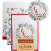 imageMaison d Hermine Kitchen Towel 100 Cotton Quick Dry Cleaning Dishtowel for Gifts Dining Home Wedding Banquet Buffet Kalahari ThanksgivingChristmas Set of 301 Holly Time
