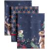 imageMaison d Hermine Kitchen Towel 100 Cotton Quick Dry Cleaning Dishtowel for Gifts Dining Home Wedding Banquet Buffet Kalahari ThanksgivingChristmas Set of 307 Christmas Joy