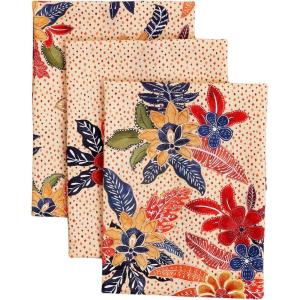 imageMaison d Hermine Kitchen Towel 100 Cotton Quick Dry Cleaning Dishtowel for Gifts Dining Home Wedding Banquet Buffet Kalahari  ThanksgivingChristmas Set of 321  Kalahari