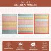 imageMaison dHermine Kitchen Towels 100 Cotton 2750quot x 20quot Cloth Dish Towels for Kitchen Absorbent for Home Dining Cocktail Parties  Easter Decorations SpringSummer Easter Dew Set of 309  Provence