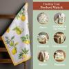 imageMaison dHermine Kitchen Towels 100 Cotton 2750quot x 20quot Cloth Dish Towels for Kitchen Absorbent for Home Dining Cocktail Parties  Easter Decorations SpringSummer Easter Dew Set of 304  Limoncello