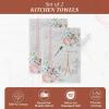 imageMaison dHermine Kitchen Towels 100 Cotton 2750quot x 20quot Cloth Dish Towels for Kitchen Absorbent for Home Dining Cocktail Parties  Easter Decorations SpringSummer Easter Dew Set of 331  Champ De Mars