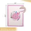 imageMaison dHermine Kitchen Towels 100 Cotton 2750quot x 20quot Cloth Dish Towels for Kitchen Absorbent for Home Dining Cocktail Parties  Easter Decorations SpringSummer Easter Dew Set of 312  Chardon