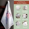 imageMaison dHermine Kitchen Towels 100 Cotton 2750quot x 20quot Cloth Dish Towels for Kitchen Absorbent for Home Dining Cocktail Parties  Easter Decorations SpringSummer Easter Dew Set of 323  Flying Birds