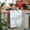imageMaison dHermine Kitchen Towels 100 Cotton 2750quot x 20quot Cloth Dish Towels for Kitchen Absorbent for Home Dining Cocktail Parties  Easter Decorations SpringSummer Easter Dew Set of 316  Tropiques