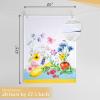 imageMaison dHermine Kitchen Towels 100 Cotton 2750quot x 20quot Cloth Dish Towels for Kitchen Absorbent for Home Dining Cocktail Parties  Easter Decorations SpringSummer Easter Dew Set of 324  Giverny