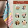 imageMaison dHermine Kitchen Towels 100 Cotton 2750quot x 20quot Cloth Dish Towels for Kitchen Absorbent for Home Dining Cocktail Parties  Easter Decorations SpringSummer Easter Dew Set of 303  Marquise
