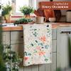 imageMaison dHermine Kitchen Towels 100 Cotton 2750quot x 20quot Cloth Dish Towels for Kitchen Absorbent for Home Dining Cocktail Parties  Easter Decorations SpringSummer Easter Dew Set of 310  Colmar