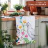 imageMaison dHermine Kitchen Towels 100 Cotton 2750quot x 20quot Cloth Dish Towels for Kitchen Absorbent for Home Dining Cocktail Parties  Easter Decorations SpringSummer Easter Dew Set of 311  Printemps