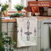 imageMaison dHermine Kitchen Towels 100 Cotton 2750quot x 20quot Cloth Dish Towels for Kitchen Absorbent for Home Dining Cocktail Parties  Easter Decorations SpringSummer Easter Dew Set of 328  Jardin Du Roy