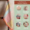 imageMaison dHermine Kitchen Towels 100 Cotton 2750quot x 20quot Cloth Dish Towels for Kitchen Absorbent for Home Dining Cocktail Parties  Easter Decorations SpringSummer Easter Dew Set of 309  Provence