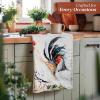 imageMaison dHermine Kitchen Towels 100 Cotton 2750quot x 20quot Cloth Dish Towels for Kitchen Absorbent for Home Dining Cocktail Parties  Easter Decorations SpringSummer Easter Dew Set of 306  Campagne  Basse Cour