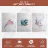 imageMaison dHermine Kitchen Towels 100 Cotton 2750quot x 20quot Cloth Dish Towels for Kitchen Absorbent for Home Dining Cocktail Parties  Easter Decorations SpringSummer Easter Dew Set of 323  Flying Birds