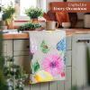 imageMaison dHermine Kitchen Towels 100 Cotton 2750quot x 20quot Cloth Dish Towels for Kitchen Absorbent for Home Dining Cocktail Parties  Easter Decorations SpringSummer Easter Dew Set of 321  Jardin Dete  Fog