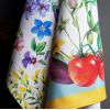 imageMaison dHermine Kitchen Towels 100 Cotton 2750quot x 20quot Cloth Dish Towels for Kitchen Absorbent for Home Dining Cocktail Parties  Easter Decorations SpringSummer Easter Dew Set of 324  Giverny