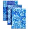 imageMaison dHermine Kitchen Towels 100 Cotton 2750quot x 20quot Cloth Dish Towels for Kitchen Absorbent for Home Dining Cocktail Parties Easter Decorations SpringSummer Easter Dew Set of 327 Indigo Love