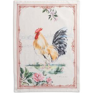 imageMaison dHermine Kitchen Towels 100 Cotton 2750quot x 20quot Cloth Dish Towels for Kitchen Absorbent for Home Dining Cocktail Parties  Easter Decorations SpringSummer Easter Dew Set of 305  Campagne  Coq