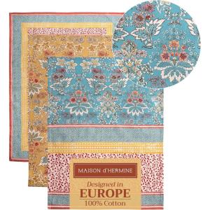 imageMaison dHermine Kitchen Towels 100 Cotton 2750quot x 20quot Cloth Dish Towels for Kitchen Absorbent for Home Dining Cocktail Parties  Easter Decorations SpringSummer Easter Dew Set of 303  Marquise