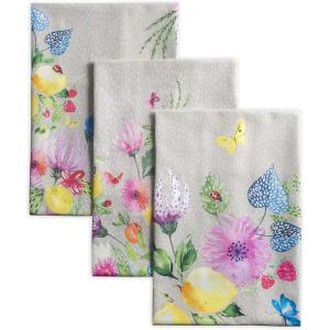 imageMaison dHermine Kitchen Towels 100 Cotton 2750quot x 20quot Cloth Dish Towels for Kitchen Absorbent for Home Dining Cocktail Parties  Easter Decorations SpringSummer Easter Dew Set of 321  Jardin Dete  Fog