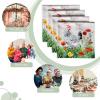 imageMaison dHermine Cloth Napkins 100 Cotton Everyday Set of 4 Dinner Napkins Cloth Washable Kitchen Party Wedding Restaurant Gifts for Mothers Day SpringSummer Luxury Loft  Peach 20quot x 20quot09  Basse Cour