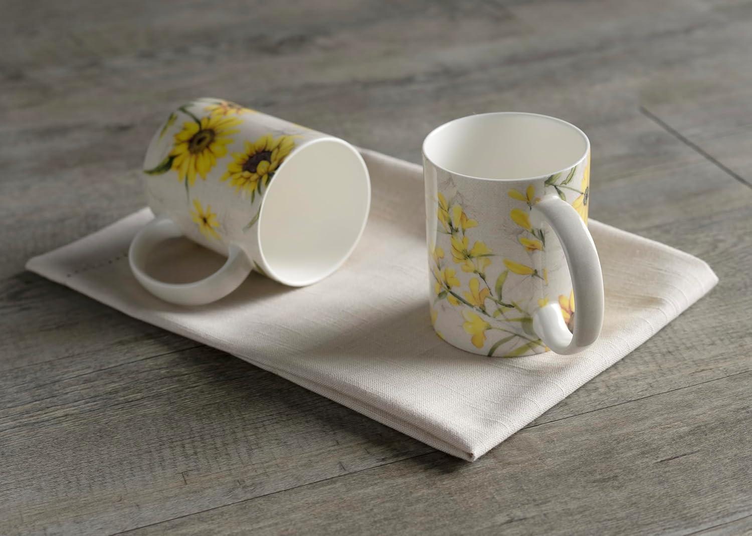 imageMaison d Hermine Coffee Mug with Handles Fine Bone China Pack of One Coffee Mug for Hot Beverages Cappuccino Latte Home Restaurant Perfect for Men ampamp Women Mountain Life  Chalet 15 Ounce10  Candice