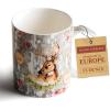 imageMaison d Hermine Coffee Mug with Handles Fine Bone China Pack of One Coffee Mug for Hot Beverages Cappuccino Latte Home Restaurant Perfect for Men ampamp Women Mountain Life  Chalet 15 Ounce1  Mountain Life  Chalet