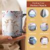 imageMaison d Hermine Coffee Mug with Handles Fine Bone China Pack of One Coffee Mug for Hot Beverages Cappuccino Latte Home Restaurant Perfect for Men ampamp Women Mountain Life  Chalet 15 Ounce5  Fairytale Forest  Sweet Deer