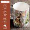 imageMaison d Hermine Coffee Mug with Handles Fine Bone China Pack of One Coffee Mug for Hot Beverages Cappuccino Latte Home Restaurant Perfect for Men ampamp Women Mountain Life  Chalet 15 Ounce1  Mountain Life  Chalet