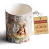 imageMaison d Hermine Coffee Mug with Handles Fine Bone China Pack of One Coffee Mug for Hot Beverages Cappuccino Latte Home Restaurant Perfect for Men ampamp Women Mountain Life  Chalet 15 Ounce1  Mountain Life  Chalet