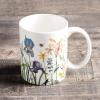 imageMaison d Hermine Coffee Mug with Handles Fine Bone China Pack of One Coffee Mug Hot Beverages Cappuccino Home Restaurant Perfect for Men ampamp Women Meadow Florals Beige  Meadow Sunrise 12 Ounce1  Fleurs De Mai  Floral