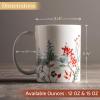 imageMaison d Hermine Coffee Mug with Handles Fine Bone China Pack of One Coffee Mug Hot Beverages Cappuccino Home Restaurant Perfect for Men ampamp Women Meadow Florals Beige  Meadow Sunrise 12 Ounce7  Morzine  Chamonix