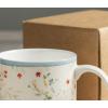 imageMaison d Hermine Coffee Mug with Handles Fine Bone China Pack of One Coffee Mug Hot Beverages Cappuccino Home Restaurant Perfect for Men ampamp Women Meadow Florals Beige  Meadow Sunrise 12 Ounce2  Colmar  Blue