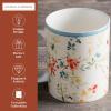 imageMaison d Hermine Coffee Mug with Handles Fine Bone China Pack of One Coffee Mug Hot Beverages Cappuccino Home Restaurant Perfect for Men ampamp Women Meadow Florals Beige  Meadow Sunrise 12 Ounce2  Colmar  Blue