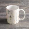 imageMaison d Hermine Coffee Mug with Handles Fine Bone China Pack of One Coffee Mug Hot Beverages Cappuccino Home Restaurant Perfect for Men ampamp Women Meadow Florals Beige  Meadow Sunrise 12 Ounce6  Botanical Fresh  Meadow