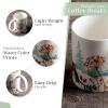 imageMaison d Hermine Coffee Mug with Handles Fine Bone China Pack of One Coffee Mug Hot Beverages Cappuccino Home Restaurant Perfect for Men ampamp Women Meadow Florals Beige  Meadow Sunrise 12 Ounce7  Morzine  Chamonix