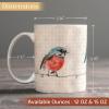 imageMaison d Hermine Coffee Mug with Handles Fine Bone China Pack of One Coffee Mug Hot Beverages Cappuccino Home Restaurant Perfect for Men ampamp Women Meadow Florals Beige  Meadow Sunrise 12 Ounce5  Birdies On Wire