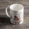 imageMaison d Hermine Coffee Mug with Handles Fine Bone China Pack of One Coffee Mug Hot Beverages Cappuccino Home Restaurant Perfect for Men ampamp Women Meadow Florals Beige  Meadow Sunrise 12 Ounce7  Morzine  Chamonix