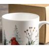 imageMaison d Hermine Coffee Mug with Handles Fine Bone China Pack of One Coffee Mug Hot Beverages Cappuccino Home Restaurant Perfect for Men ampamp Women Meadow Florals Beige  Meadow Sunrise 12 Ounce7  Morzine  Morzine