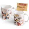 imageMaison d Hermine Coffee Mug with Handles Fine Bone China Pack of One Coffee Mug Hot Beverages Cappuccino Home Restaurant Perfect for Men ampamp Women Meadow Florals Beige  Meadow Sunrise 12 Ounce3  Equinoxe  Beige