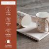 imageMaison d Hermine Coffee Mug with Handles Fine Bone China Pack of One Coffee Mug Hot Beverages Cappuccino Home Restaurant Perfect for Men ampamp Women Meadow Florals Beige  Meadow Sunrise 12 Ounce9  Pretty Autumn
