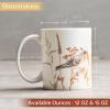 imageMaison d Hermine Coffee Mug with Handles Fine Bone China Pack of One Coffee Mug Hot Beverages Cappuccino Home Restaurant Perfect for Men ampamp Women Meadow Florals Beige  Meadow Sunrise 12 Ounce8  Meadow Florals Beige  Meadow Sunrise