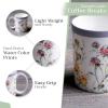 imageMaison d Hermine Coffee Mug with Handles Fine Bone China Pack of One Coffee Mug Hot Beverages Cappuccino Home Restaurant Perfect for Men ampamp Women Meadow Florals Beige  Meadow Sunrise 12 Ounce10  Summer Floral  Pink Clover