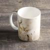 imageMaison d Hermine Coffee Mug with Handles Fine Bone China Pack of One Coffee Mug Hot Beverages Cappuccino Home Restaurant Perfect for Men ampamp Women Meadow Florals Beige  Meadow Sunrise 12 Ounce4  Deer In The Woods  Oh Deer