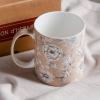 imageMaison d Hermine Coffee Mug with Handles Fine Bone China Pack of One Coffee Mug Hot Beverages Cappuccino Home Restaurant Perfect for Men ampamp Women Meadow Florals Beige  Meadow Sunrise 12 Ounce9  Pretty Autumn