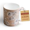 imageMaison d Hermine Coffee Mug with Handles Fine Bone China Pack of One Coffee Mug Hot Beverages Cappuccino Home Restaurant Perfect for Men ampamp Women Meadow Florals Beige  Meadow Sunrise 12 Ounce9  Pretty Autumn  Mono Autumn