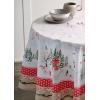 imageMaison d Hermine 100 Cotton Table Cover  63quot Diameter Round Decorative Tablecloth  Washable Tablecloths for Dining Home Farmhouse ampamp Party  for Spring ampamp Summer  Rural Christmas Collection