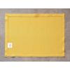imageMaison d Hermine Cloth Placemat 100 Linen Decorative Washable Table Placemats for Dining Home Wedding Banquet Buffet Avignon  Ochre Set of 4